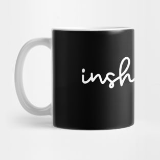 inshallah - white Mug